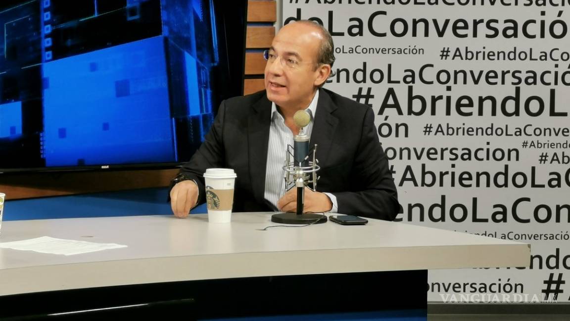 Felipe Calderón promueve su partido y no niega aparecer en boleta de 2021