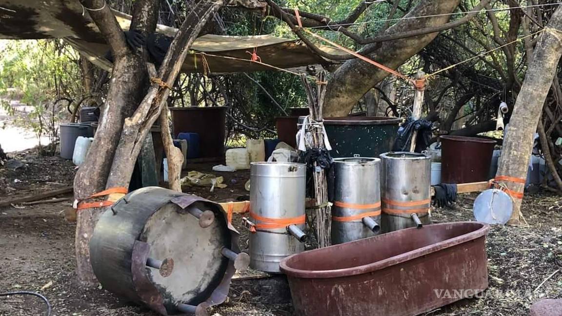 $!En Sonora aseguran el ‘narcolaboratorio’ más grande del sexenio de AMLO