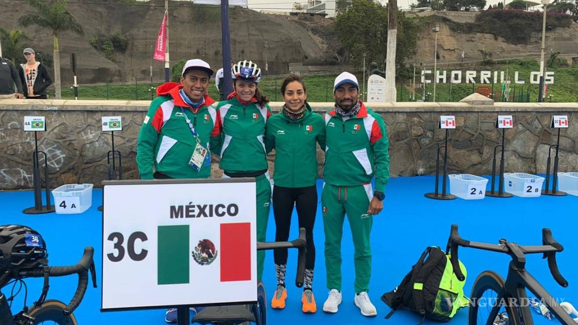 Liderados por Crisanto Grajales, México alcanza medalla de bronce en el triatlón