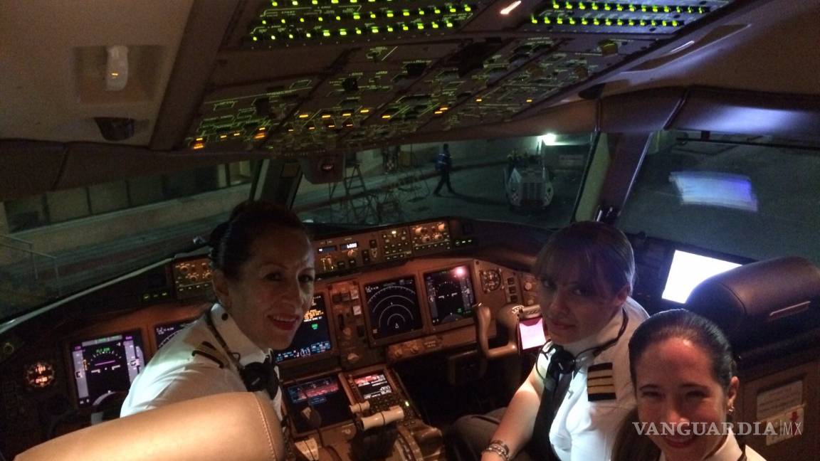 $!Mujeres piloto vuelan las aeronaves más pesadas