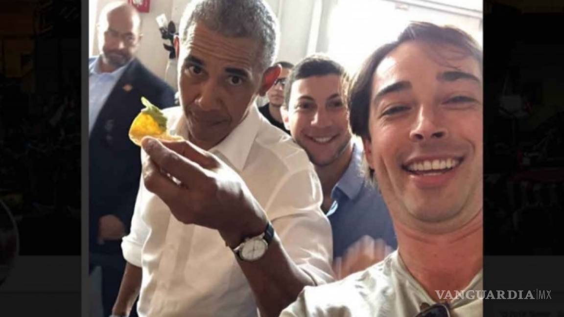 Obama se detiene a comer tacos en Florida y causa furor