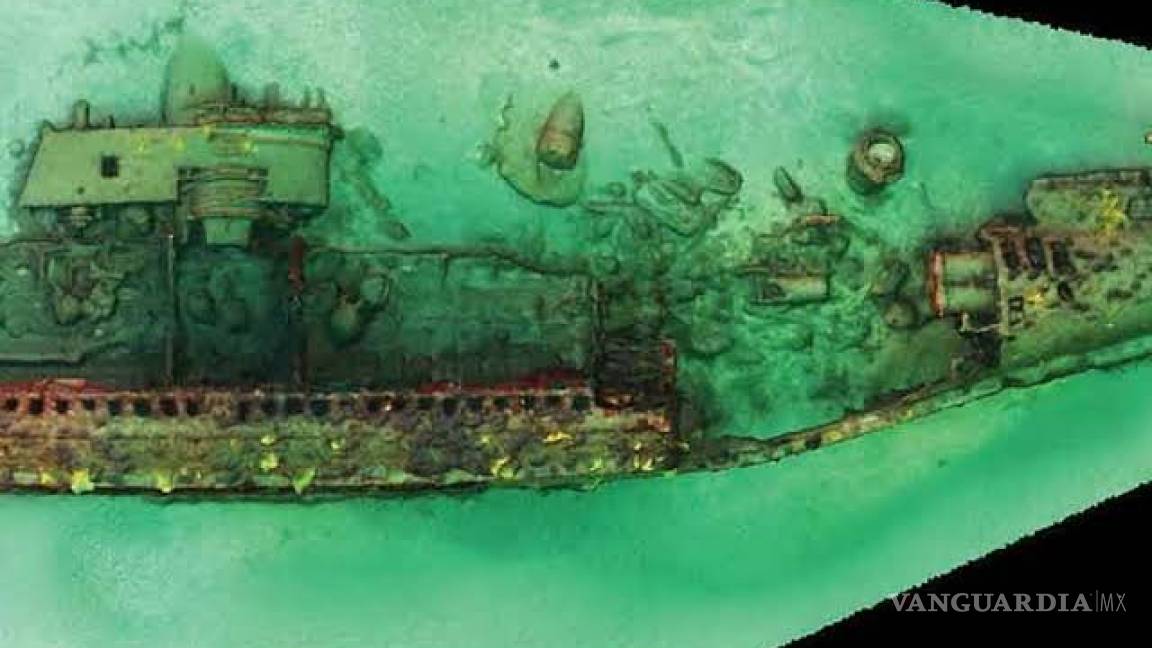 El INAH explora antiguo submarino, especialistas elaboran modelo 3D