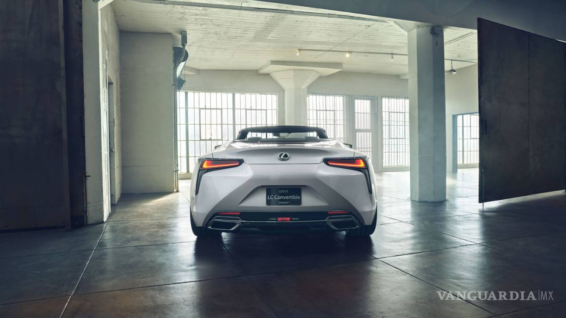 $!Lexus LC convertible, un Roadster de lujo muy especial