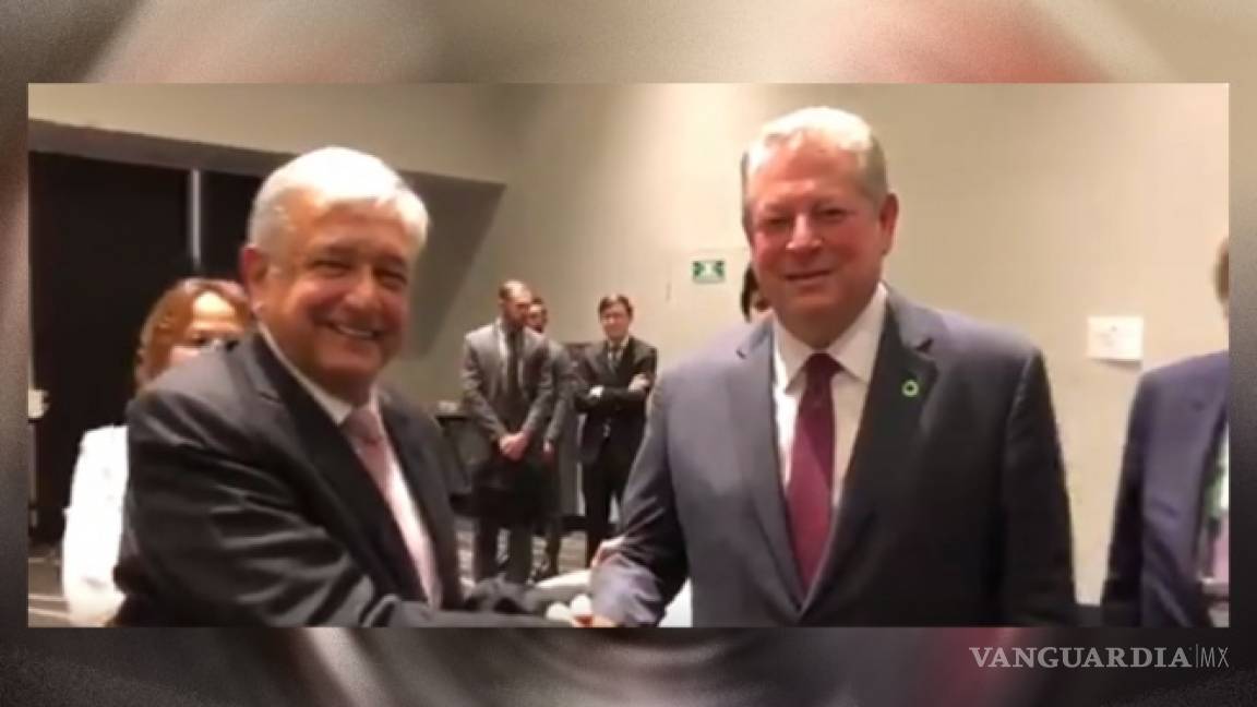 López Obrador se reúne con Al Gore