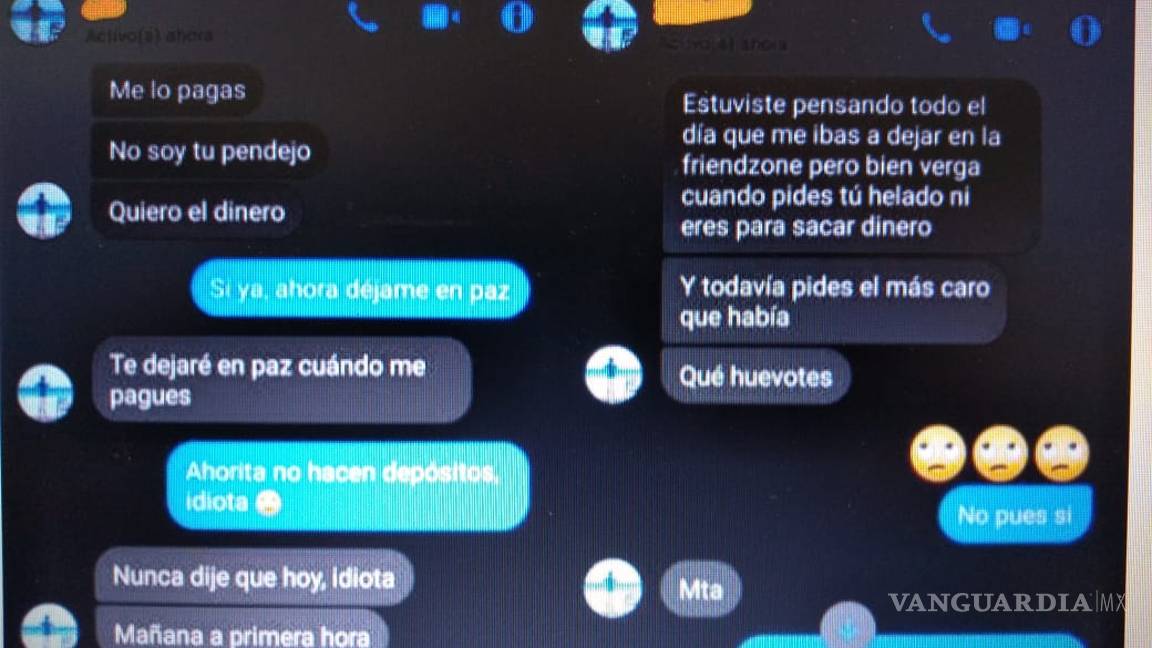 $!Se negó a ser su novia y ahora quiere que le devuelva ¡37 pesos!