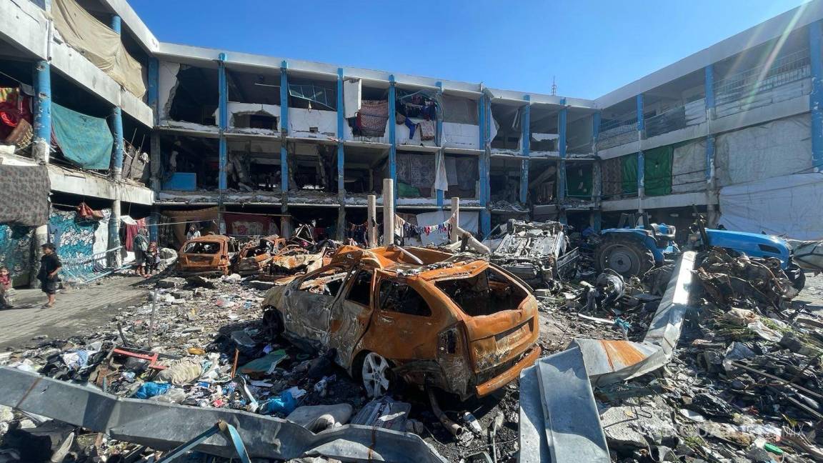 49 muertos dejan bombardeos israelíes a escuelas refugios en Gaza