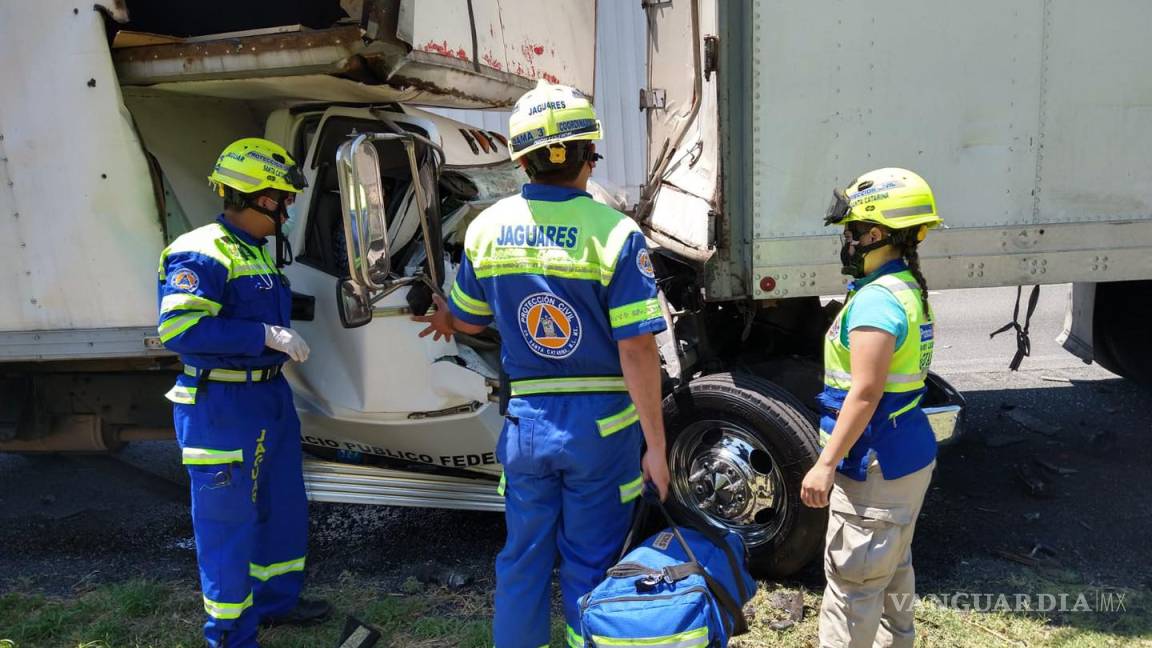 Deja dos muertos accidente en la carretera Saltillo-Monterrey