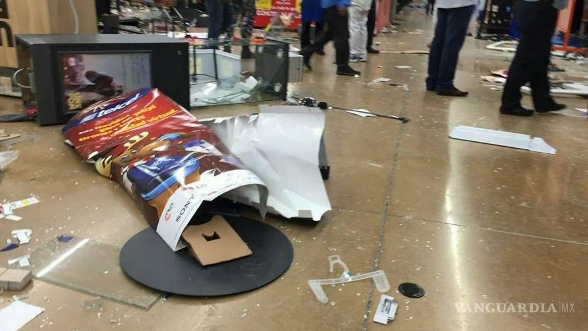 $!Saqueos en Veracruz tras protestas por el gasolinazo (Fotos)