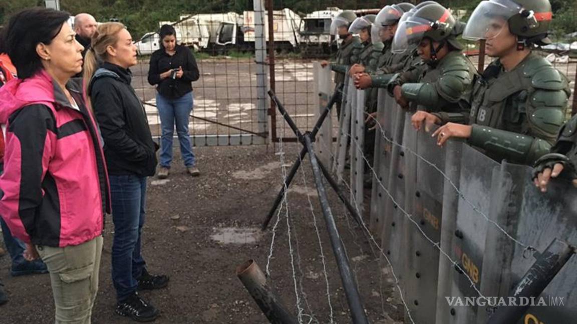 $!Lilian Tintori exige conocer estado de salud de su esposo preso