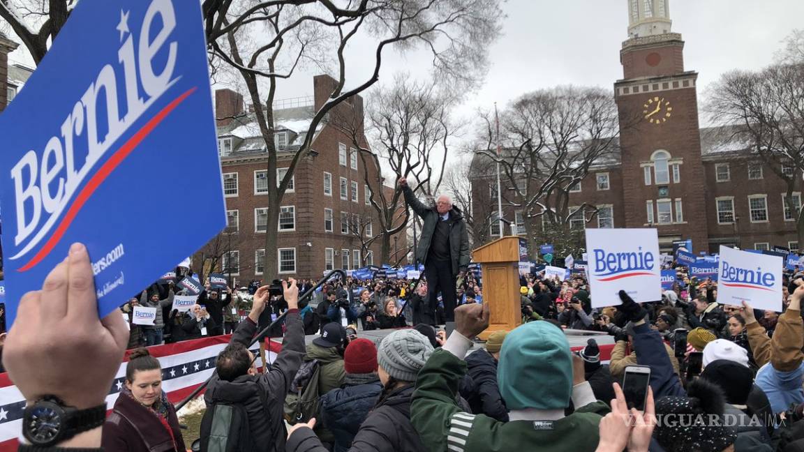 Trump es la persona más peligrosa de la historia moderna de EU para Sanders