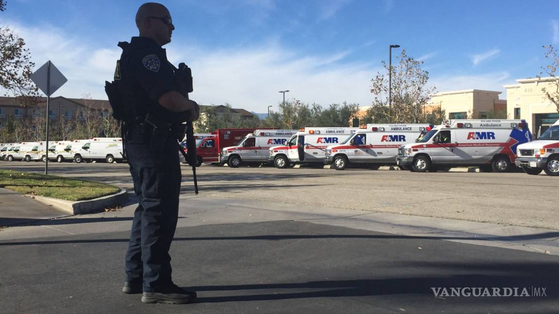$!14 muertos deja tiroteo en San Bernardino, catorce heridos
