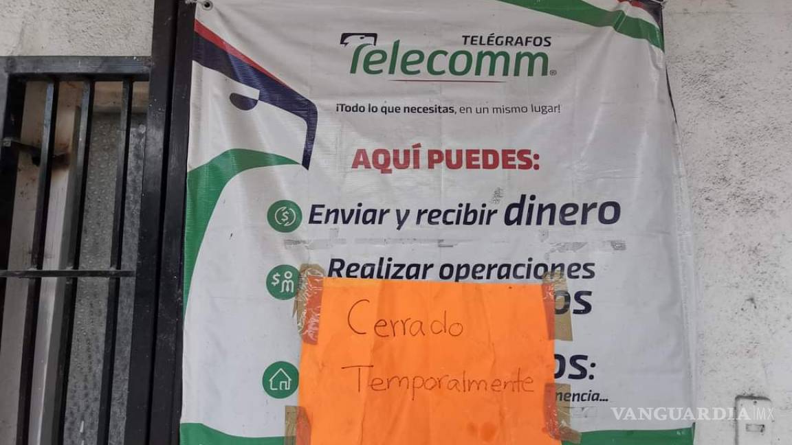 Cierra oficina de Telégrafos en Acuña; no hay para pagar la renta