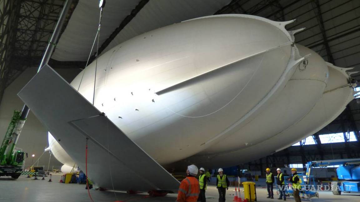 $!Airlander, la aeronave más grande y ecológica