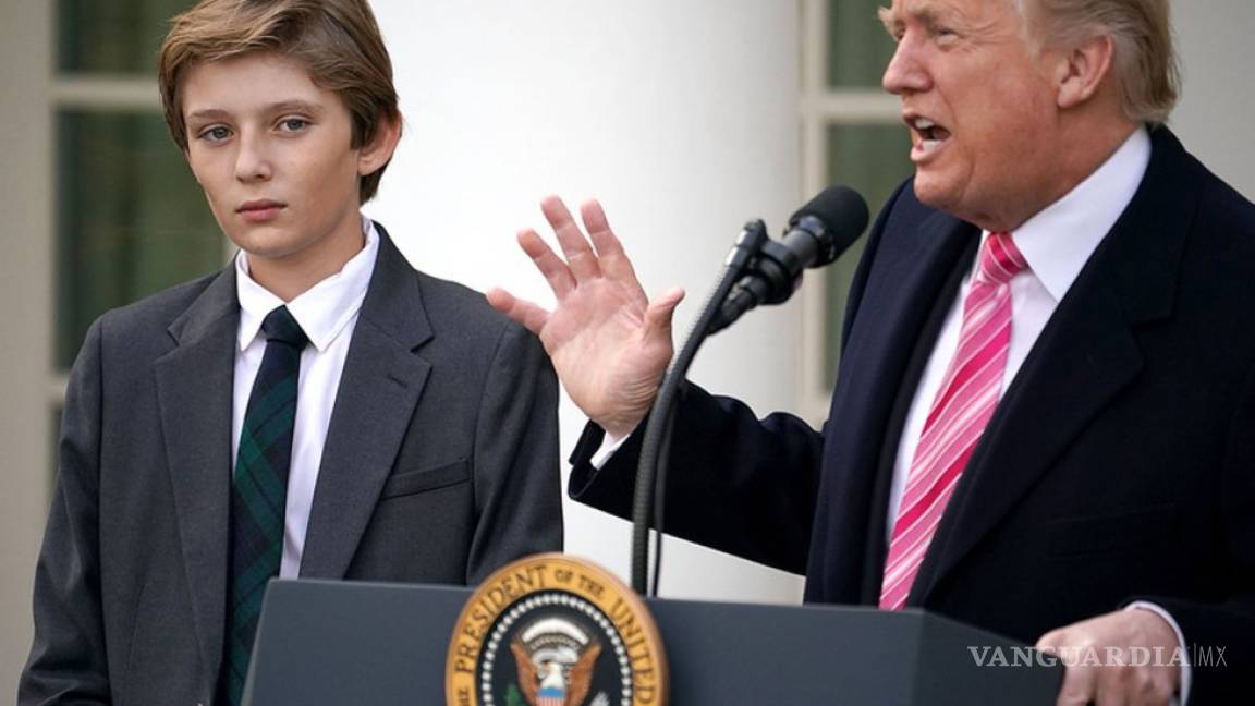 Confiesa Donald Trump que no le gustaría ver a su hijo jugar fútbol americano
