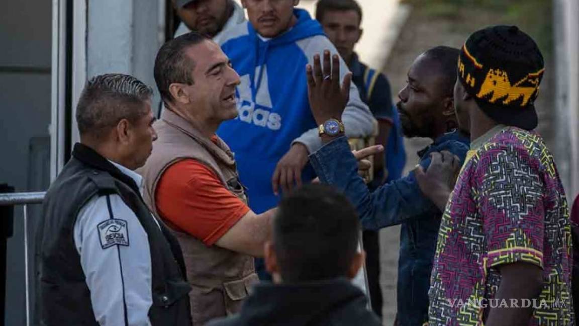 Intentan fuga migrantes resguardados en Instituto Nacional de Migración