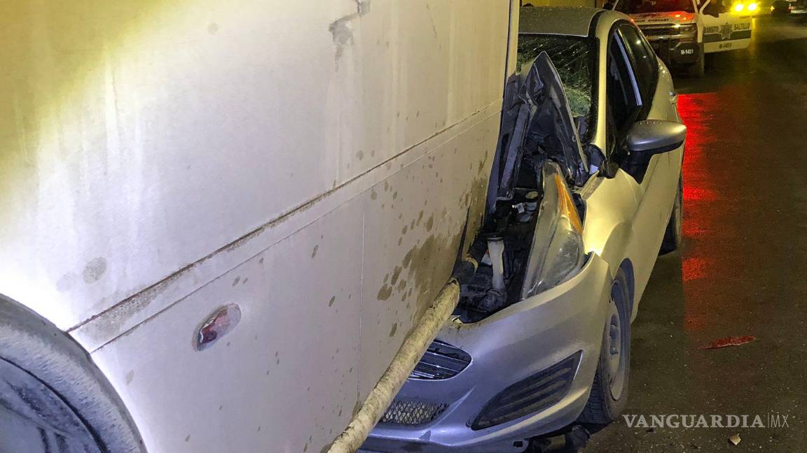 $!Las bolsas de aire se activaron, logró salir por sus propios medios sin sufrir lesiones.