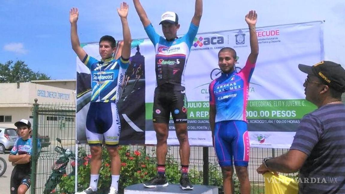 Rangel se lleva primera etapa de la Clásica Ciclista Lunes del Cerro en Oaxaca
