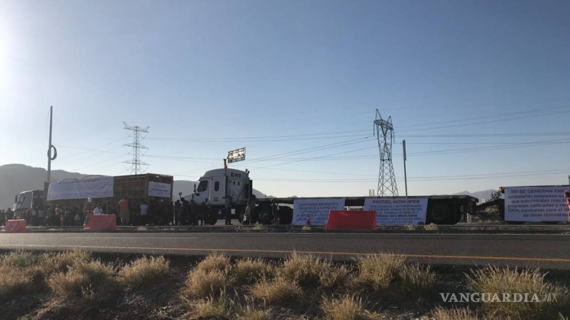 $!Protesta proveedor de mega parque solar de Viesca: denuncia adeudos de 10 mdd