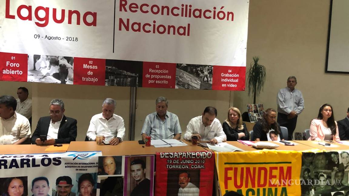 $!En Coahuila, familiares de víctimas de violencia rechazan el ‘perdón’ de AMLO