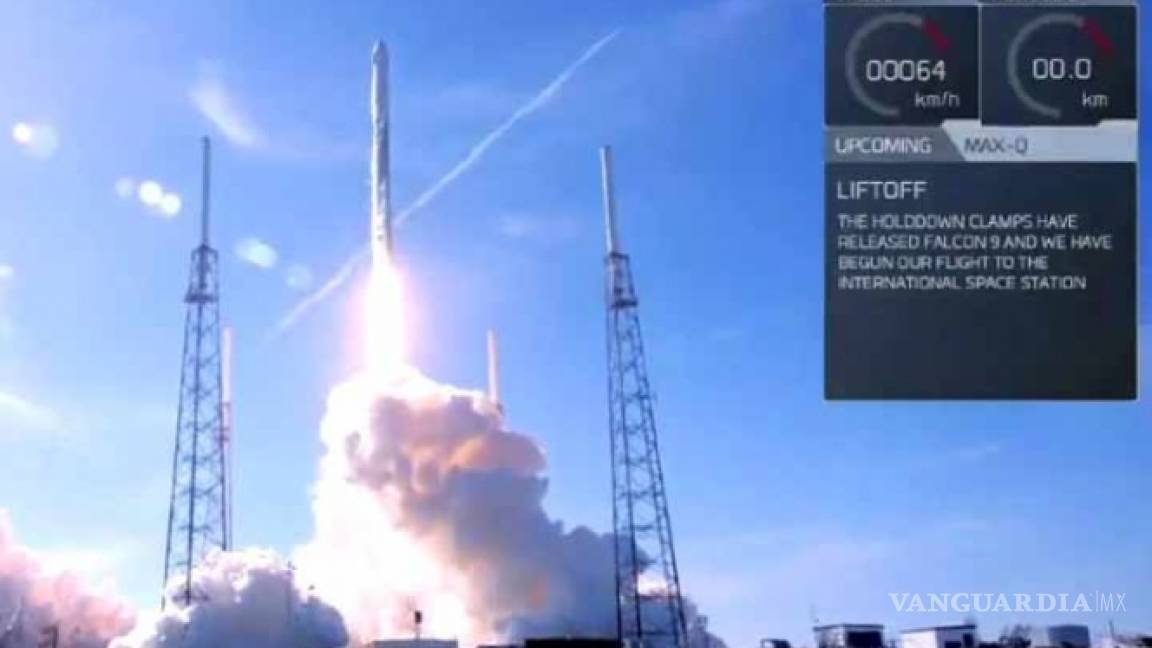 SpaceX lanza con éxito cohete reciclado por primera vez