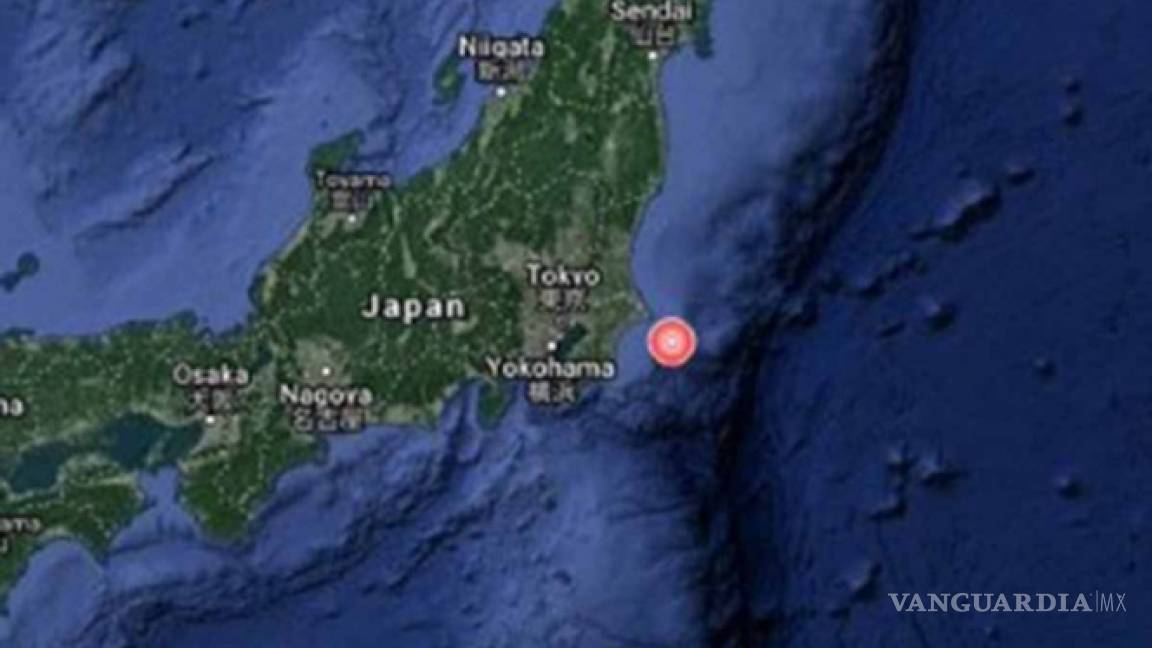 Descartan un tsunami tras registrarse sismo de 6.2 en Japón