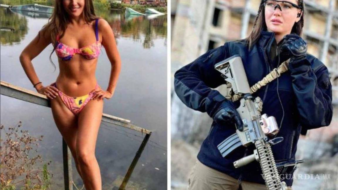 Anastasiia Lenna; Miss Ucrania se suma al ejército para luchar