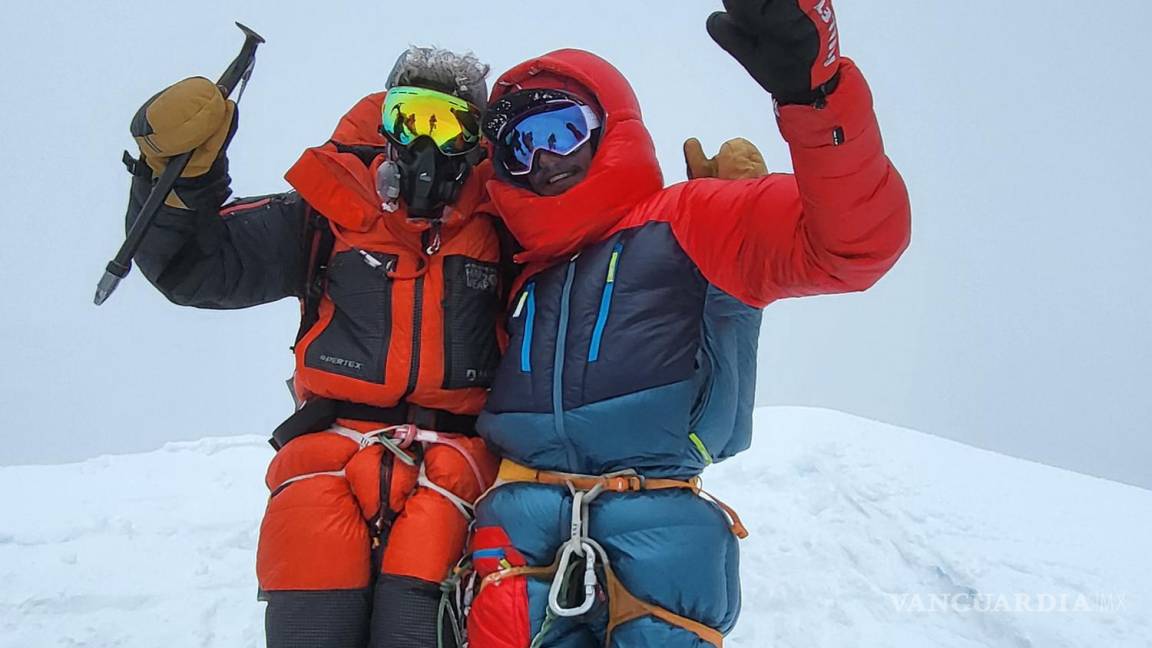 Aventura en el Broad Peak: El saltillense Sebastián Arizpe y Max Álvarez conquistan la cumbre del Karakórum