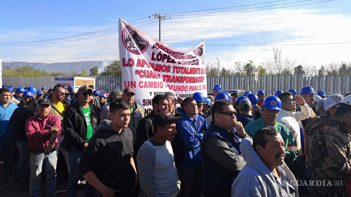 Obreros de AHMSA esperan respuesta positiva del Gobierno Federal para proteger la industria siderúrgica