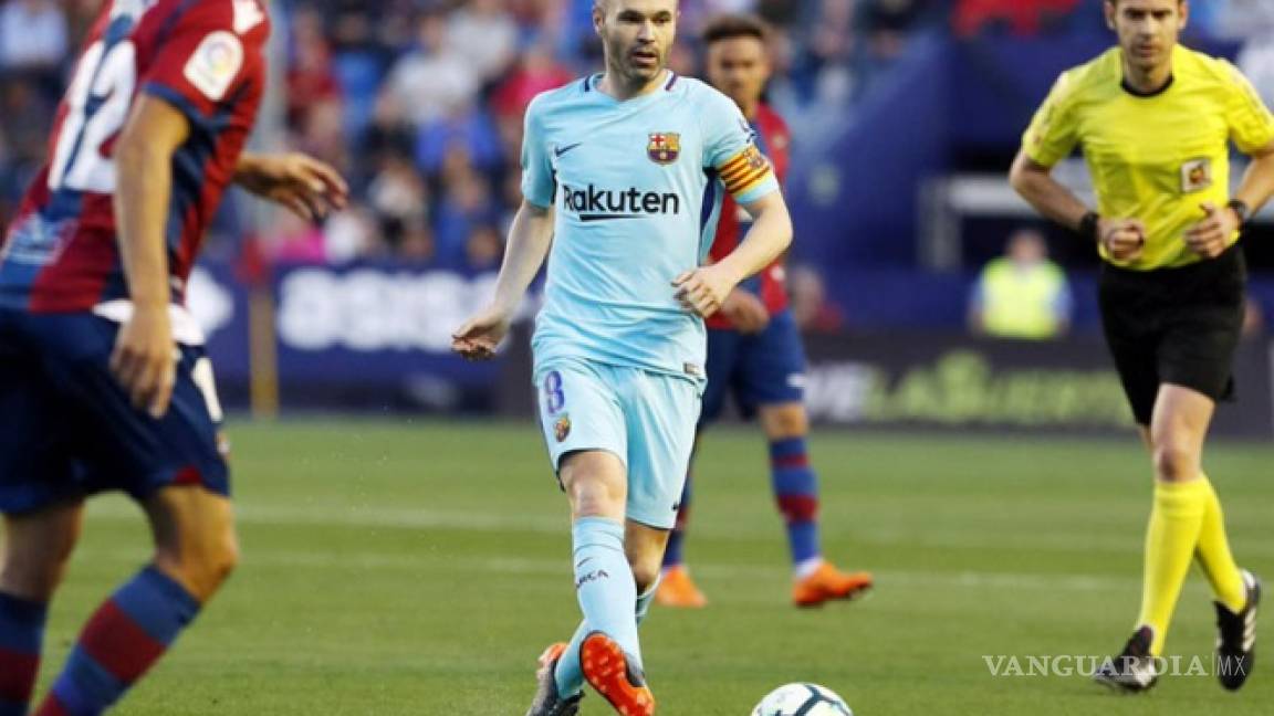 Iniesta será infinito en el Barcelona