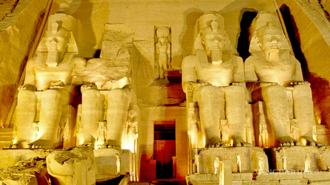 Hallan muralla en la capital del antiguo Egipto