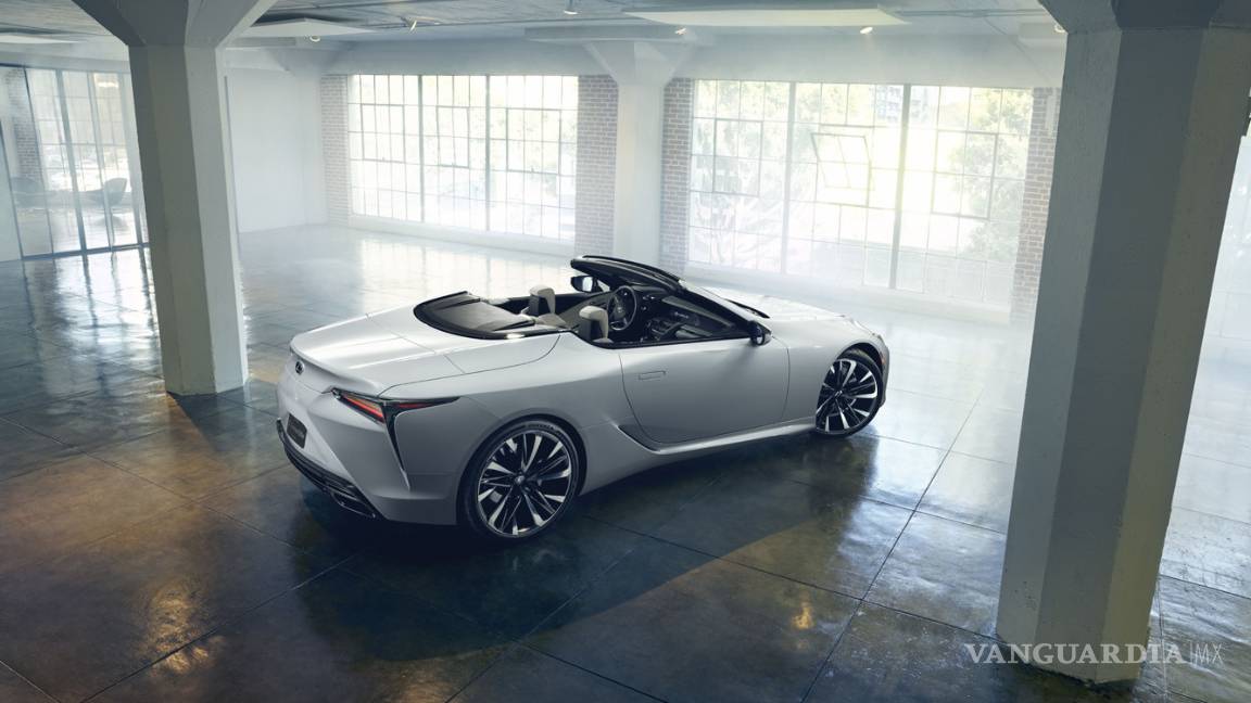$!Lexus LC convertible, un Roadster de lujo muy especial