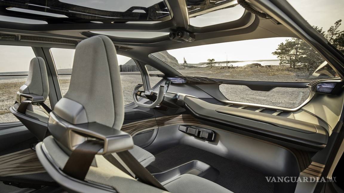 $!Audi AI:TRAIL Quattro, impresionante concepto de SUV eléctrico, autónomo y con IA