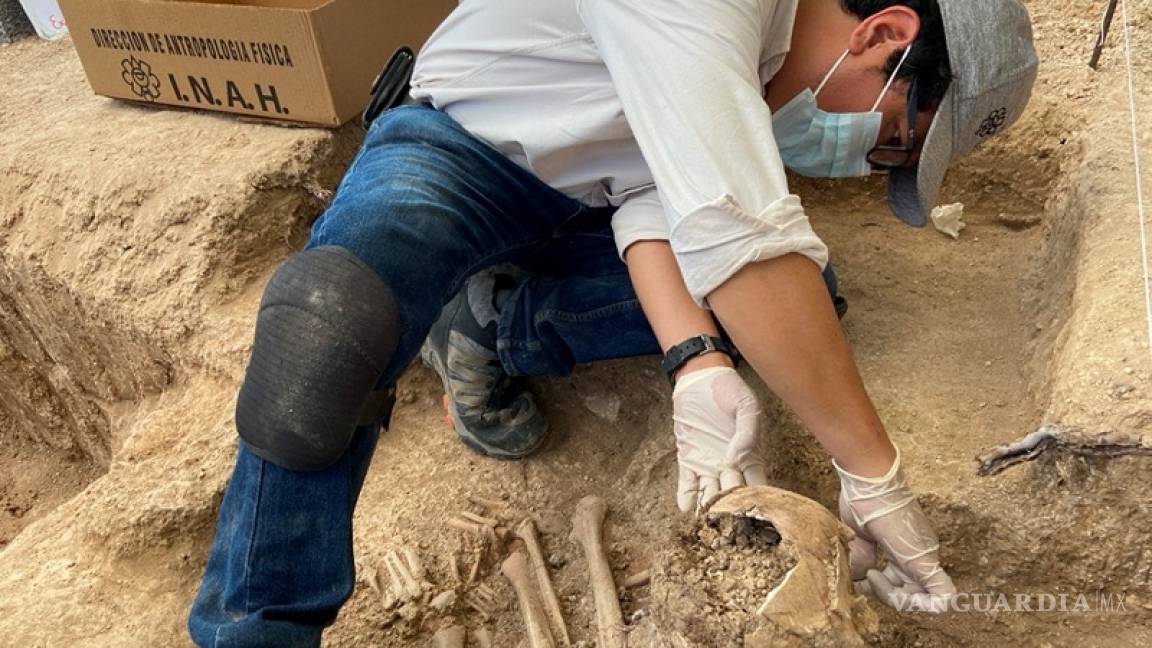 Descubren entierro humano prehispánico &quot;completo&quot; en Tamaulipas