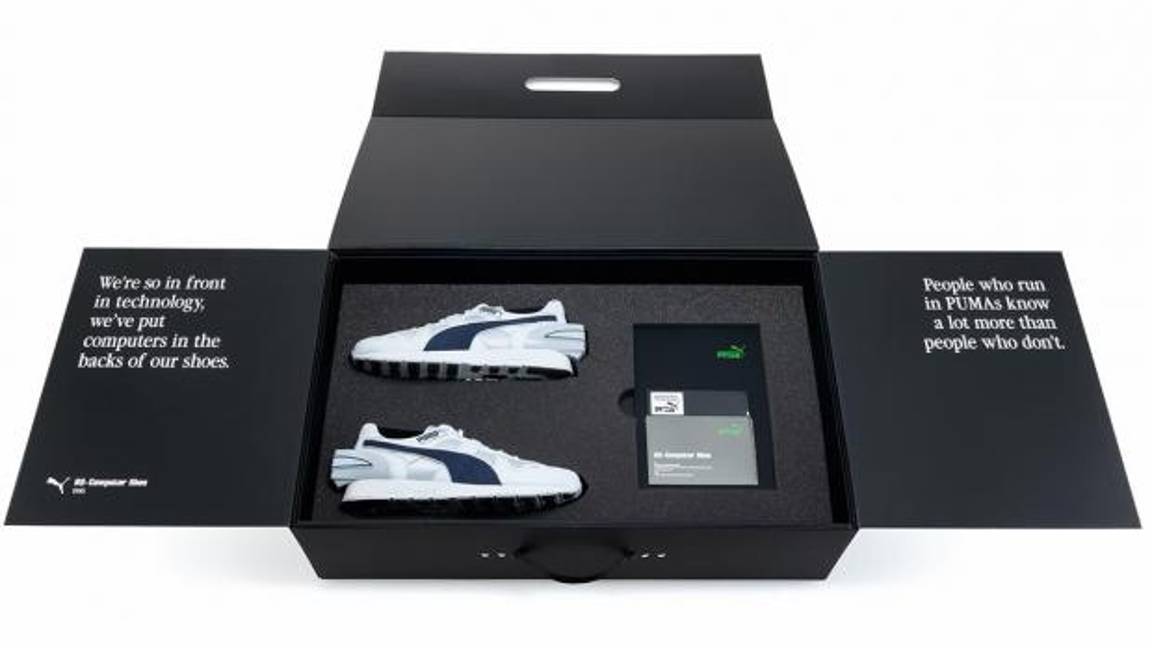 $!Puma relanza tenis con computadora integrada