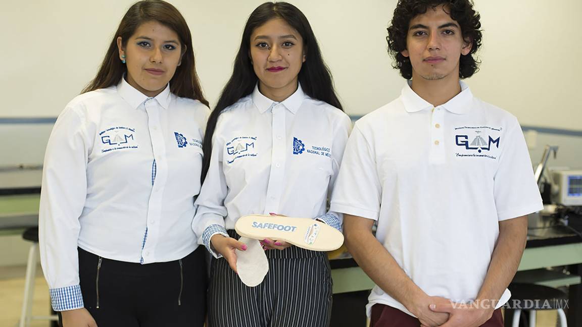 $!Crean alumnos mexicanos plantilla de calzado antisecuestros