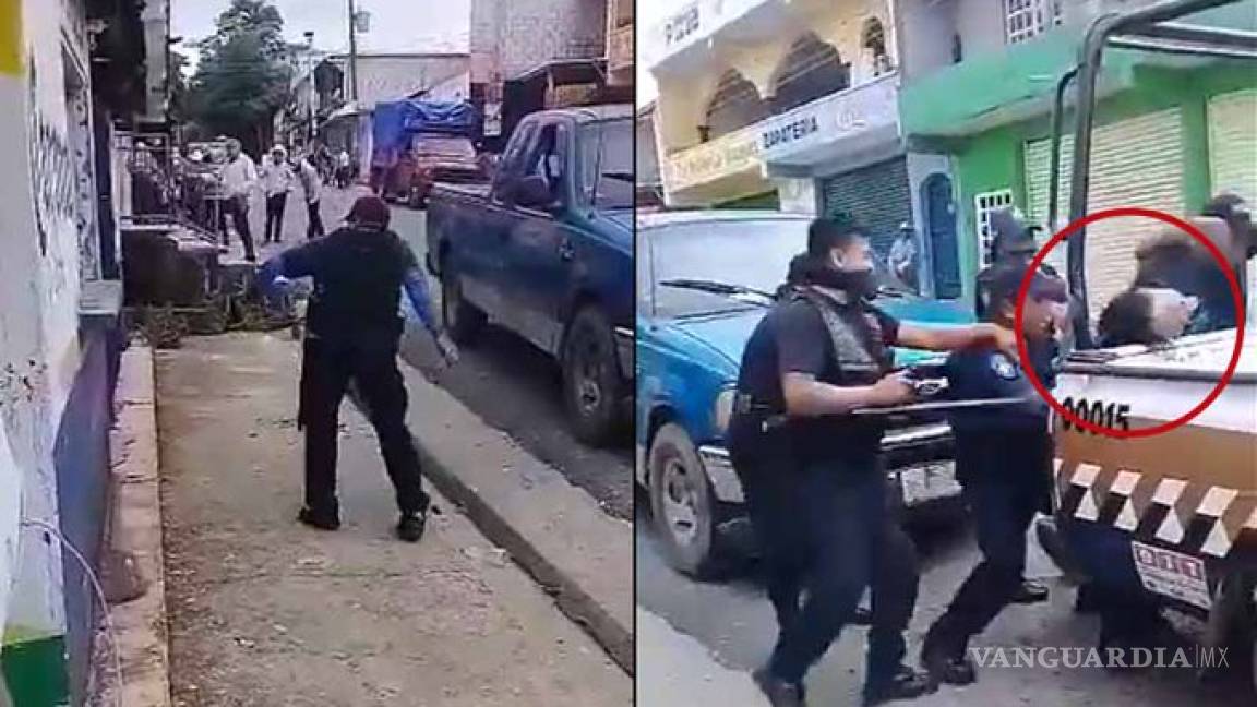 Policías golpean a detenido en Chiapas; DH denuncia abuso