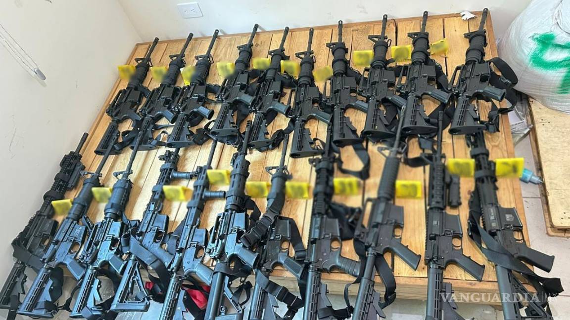 $!Cateo en Culiacán deja aseguramiento de más de 30 armas, 150 kilos de sustancias químicas y equipo táctico