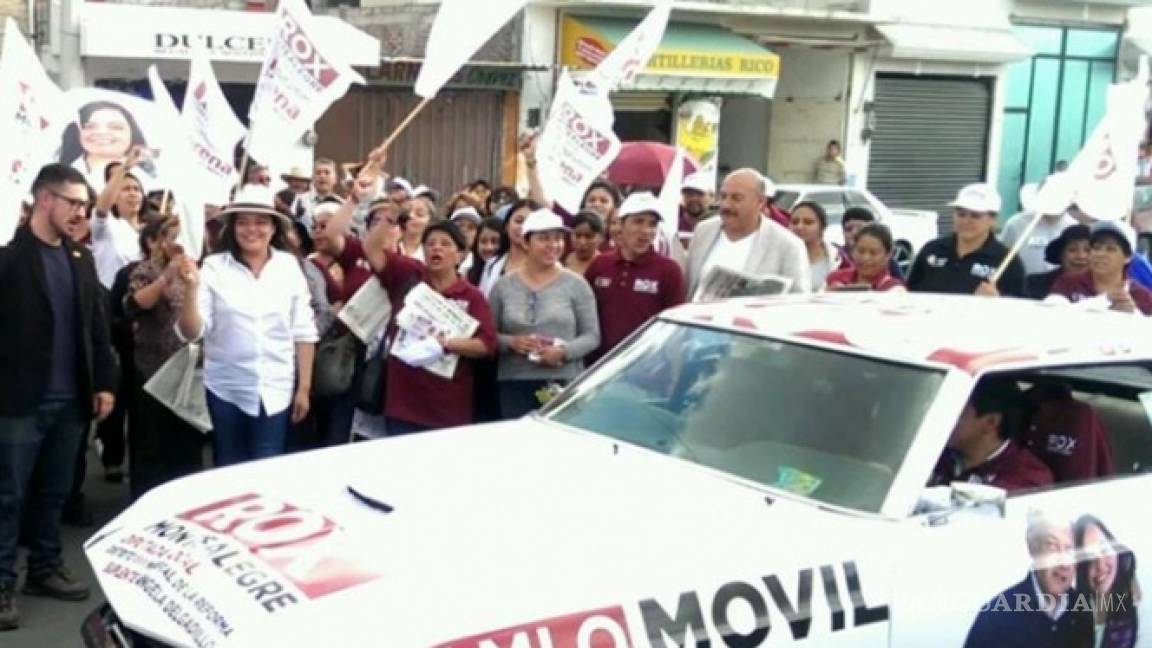 Candidata a diputada de Morena lanzó el ‘Amlomovil’