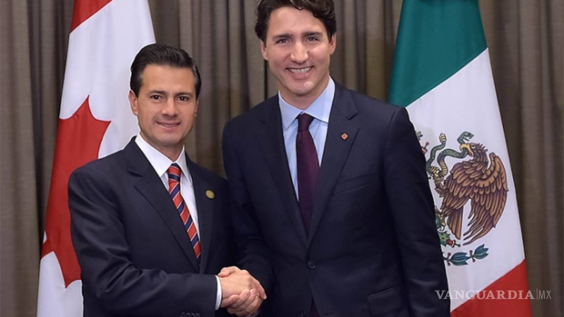 Peña Nieto y Trudeau sostienen conversación telefónica