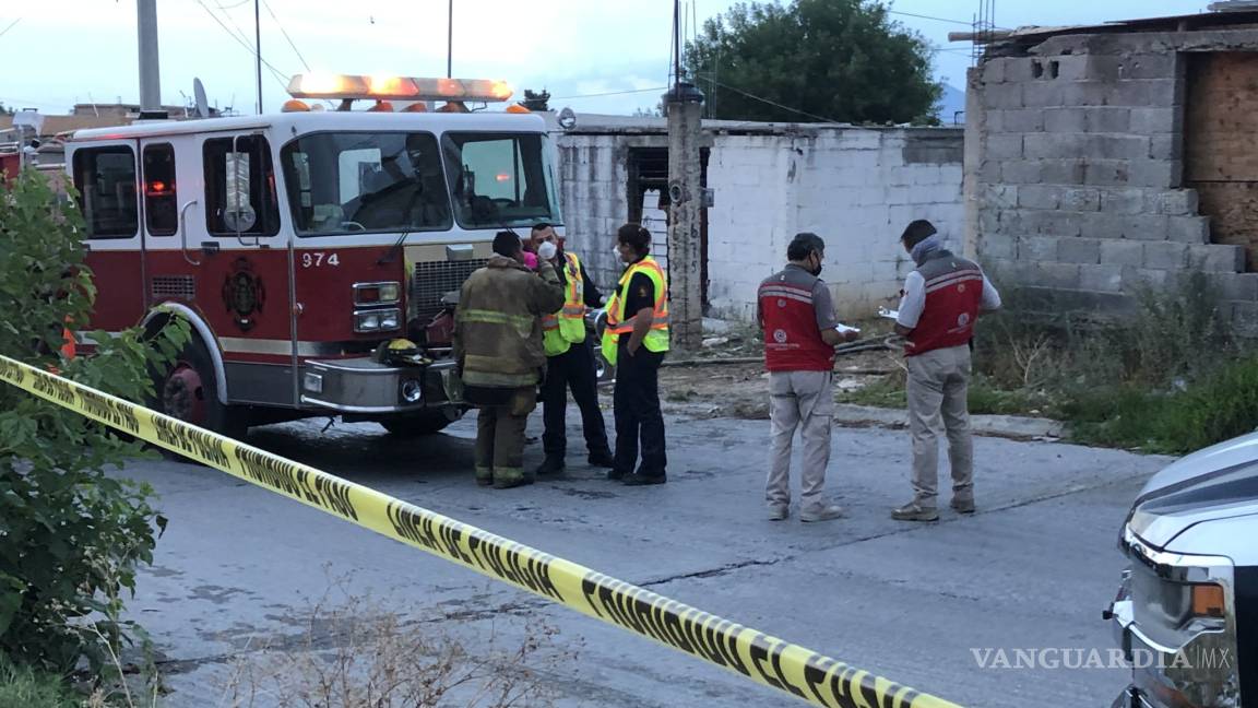 Fallece joven padre en incendio en la colonia Morelos de Saltillo