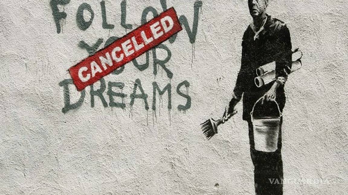 $!Inauguran en Roma la más grande muestra dedicada al grafitero Banksy