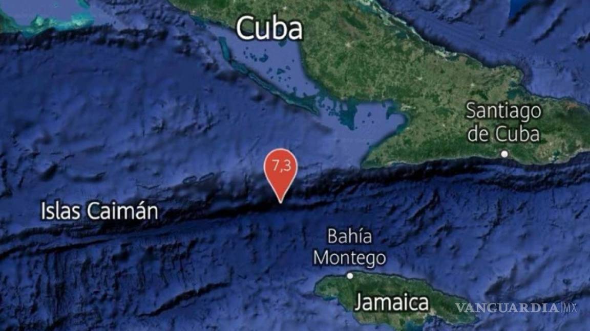 Fuerte sismo de magnitud 7.3 golpea Jamaica y Cuba; hay alerta de tsunami