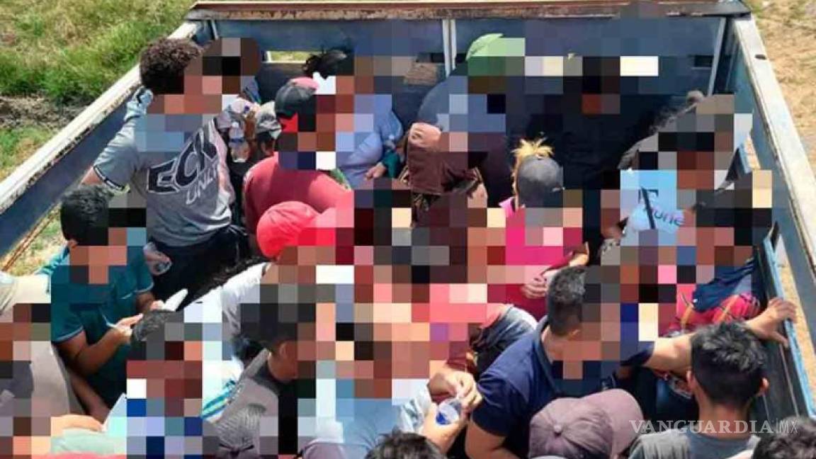 Rescatan a 130 migrantes en Nuevo León
