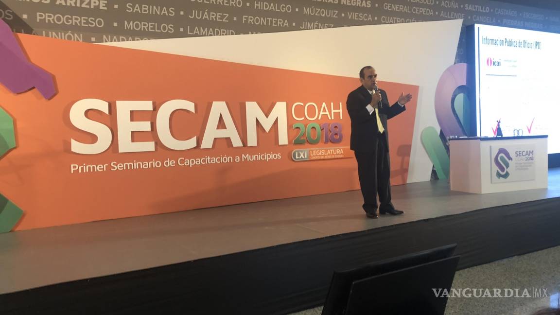 Da inicio seminario de capacitación a municipios en transparencia y Derechos Humanos en Coahuila