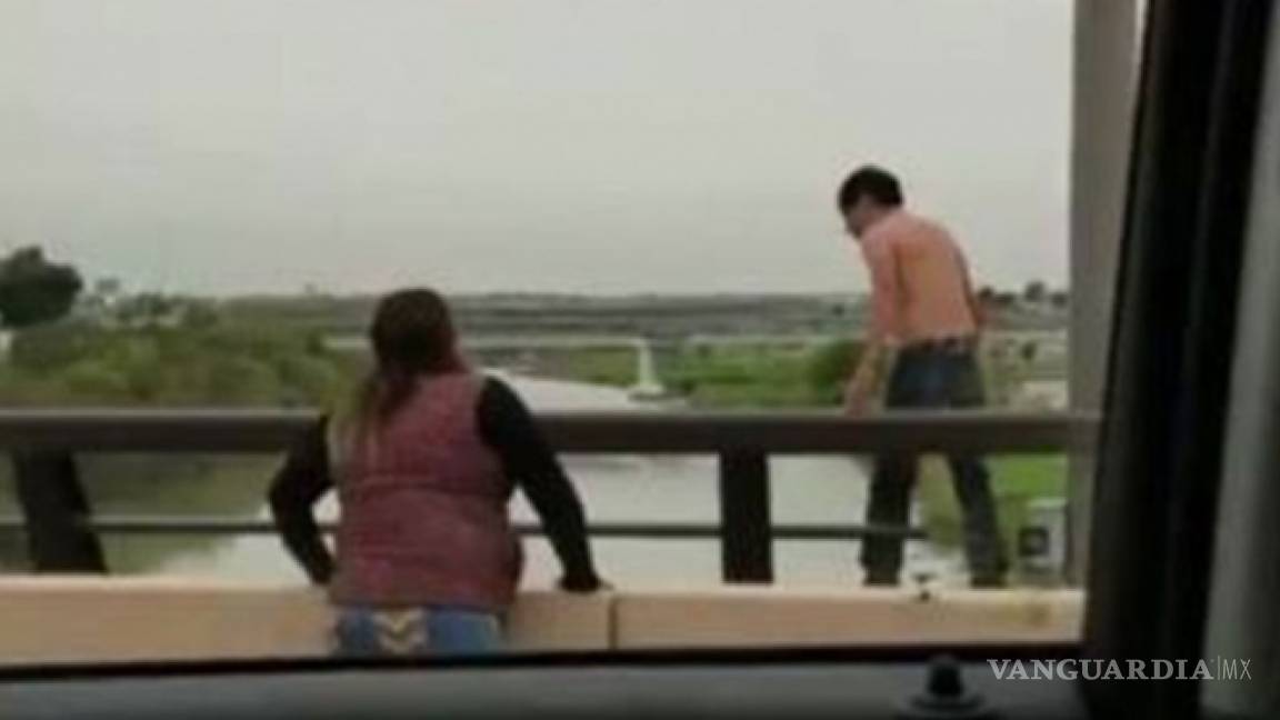 Deportado se lanza de puente en Nuevo Laredo