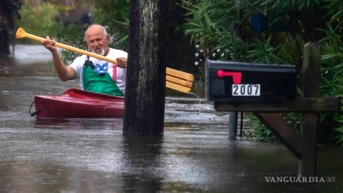 Tormenta Beta ahoga las calles de Houston y Galveston después de tocar tierra
