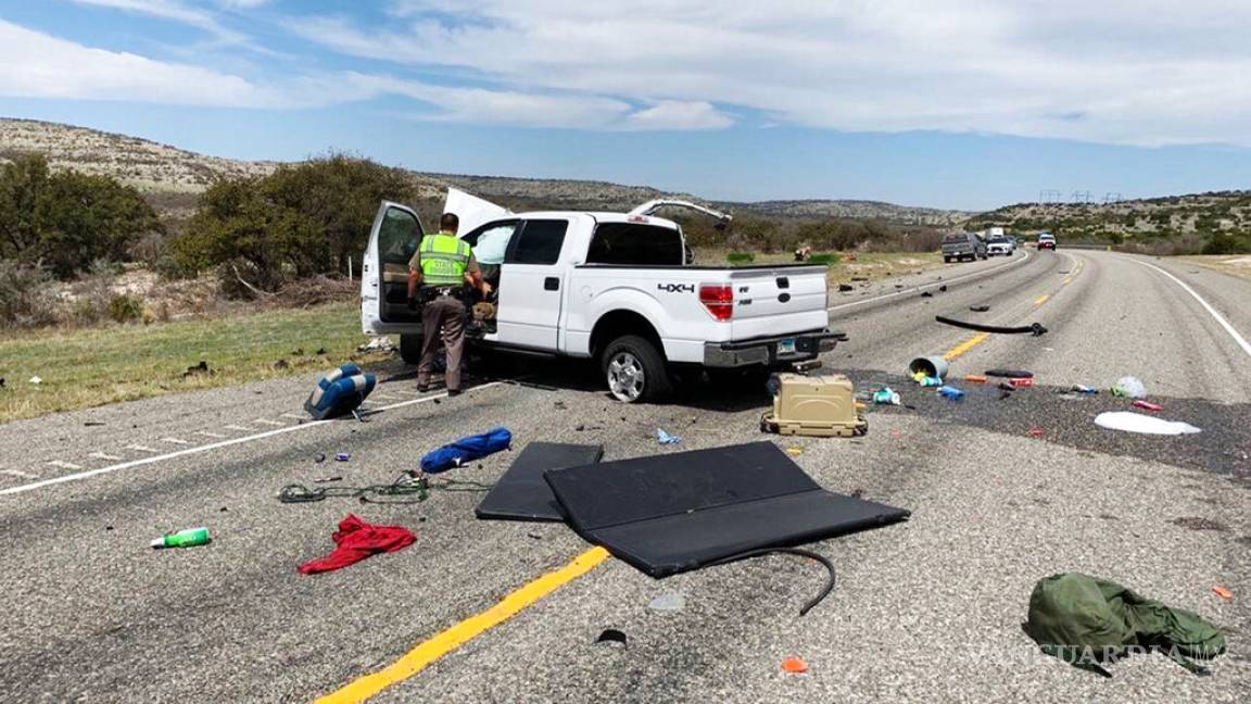 Confirma Cancillería la muerte de 8 paisanos tras choque en persecución en Texas
