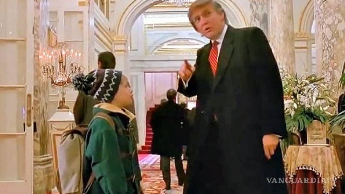 Cuando Trump apareció en 'Mi Pobre Angelito 2' y nadie lo notó (Video)