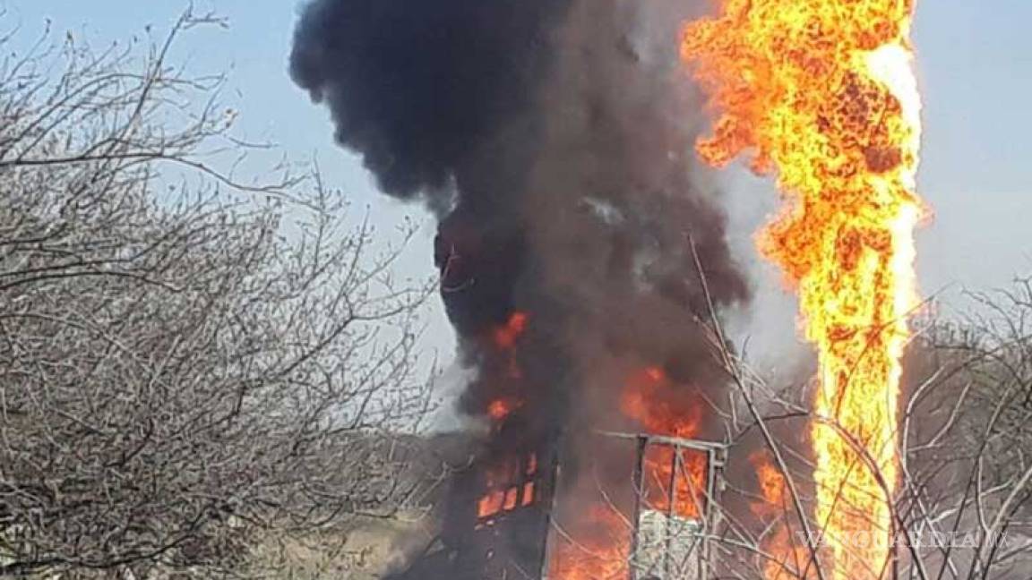 En Guanajuato se incendia una toma de hidrocarburos