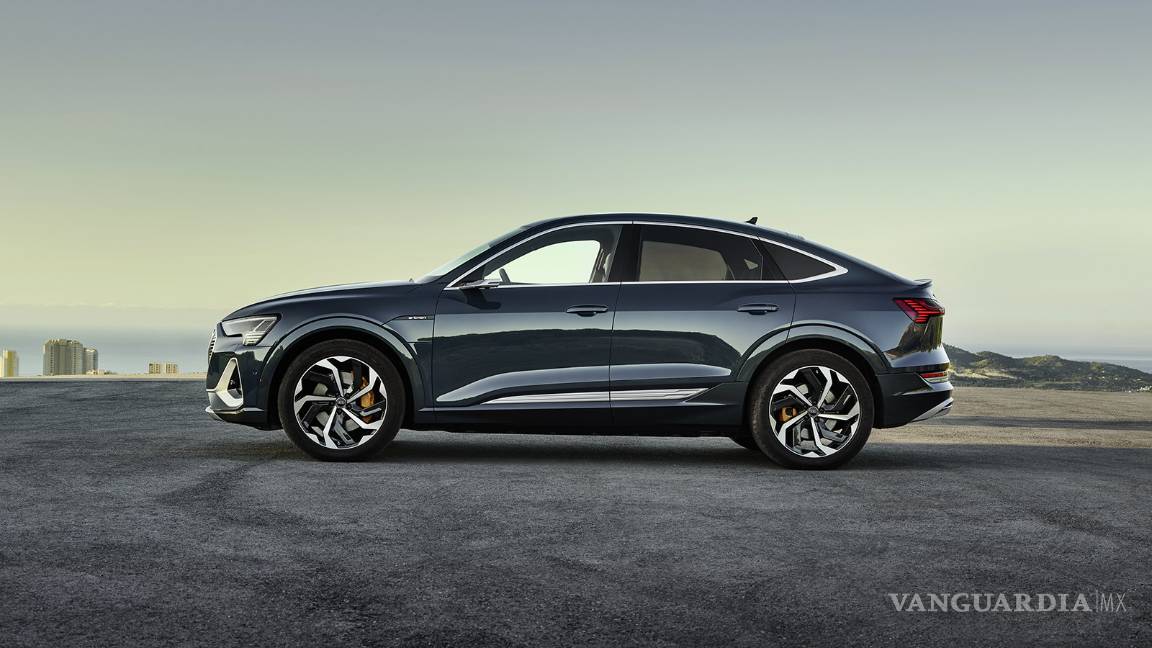 $!Audi e-tron Sportback, SUV eléctrico que impone respeto con 446 km de autonomía y estilo coupé
